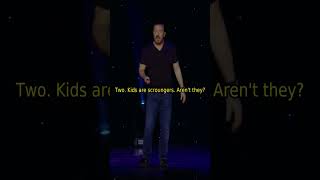 Ricky Gervais Standup Comedy | Humanity | 3 reasons to not have kids #shorts