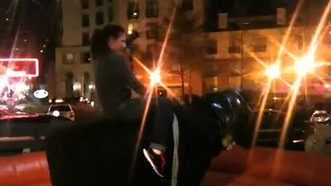 Diane Rides the Bull