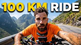 Cycling 100km Through Brutal Weather in Vietnam 🇻🇳