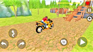 Bike Jungle Stunt Game - Level 39 to 43 | Bike Game | Racing Bike Jump Stunt Race 3D screenshot 5