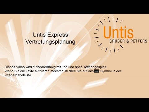 Untis Express - Vertretungsplanung