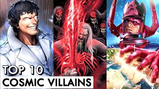 Top 10 Most Powerful Cosmic Villains in Marvel Comics | BNN Review