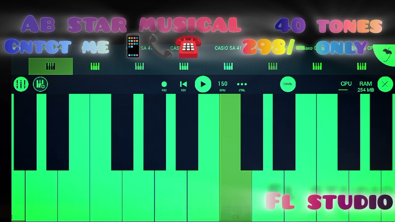 Fl studio casio 41 tone song