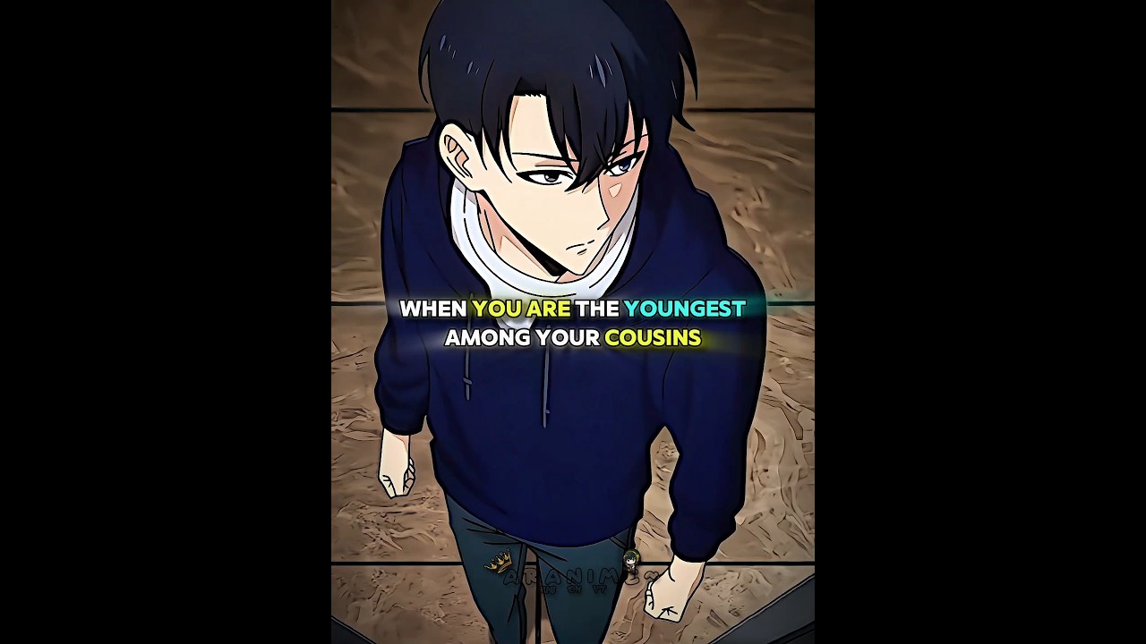 When You Are The Youngest । Anime Edit। Heavenly Jumpstyle Edit 