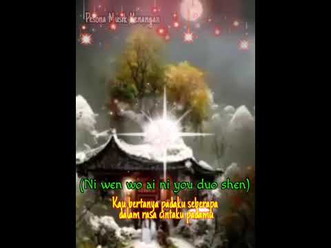 Ni wen wo ai -Yue Liang Dai Biao Wo De Xin - Bulan mewakili hatiku,Teresa Teng (lirik terjemahan)