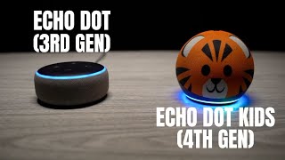 Echo Showdown - Echo dot 3rd gen vs Echo dot kids 4th gen