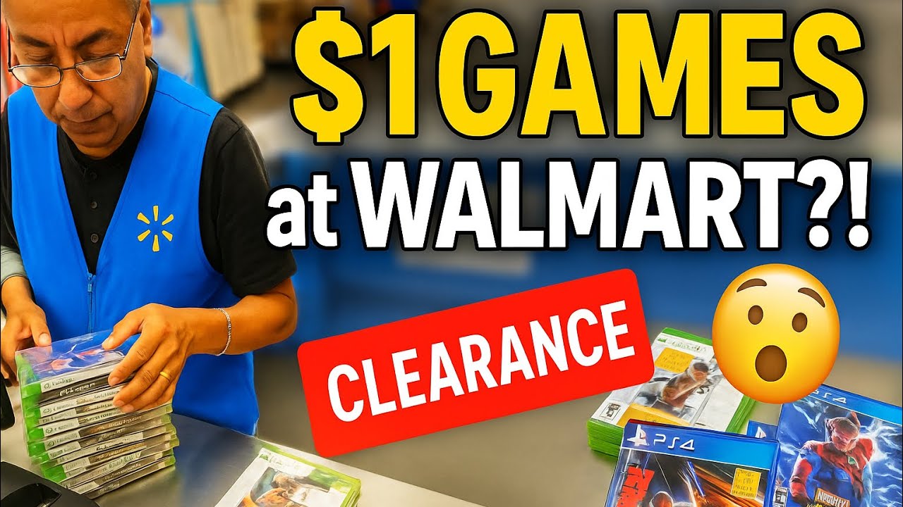 $1 Game Clearance at Walmart – PS4, Xbox & More… Too Good to Be True?