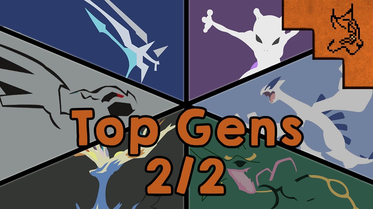 Top 5 Generaciones Pokemon - Triple Review (3-1)