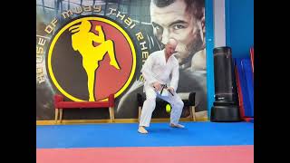 Много интересных упражнений в каратэ / Many interesting karate trainings.