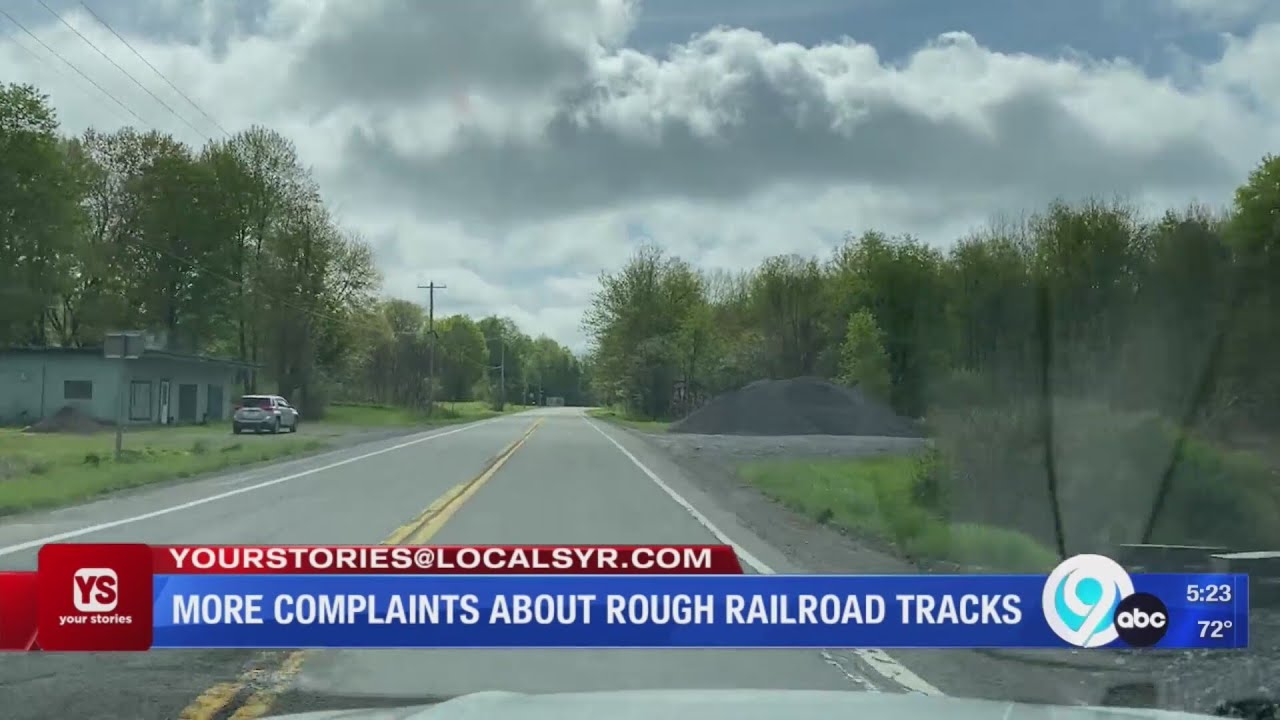 More complaints about rough railroad crossings YouTube