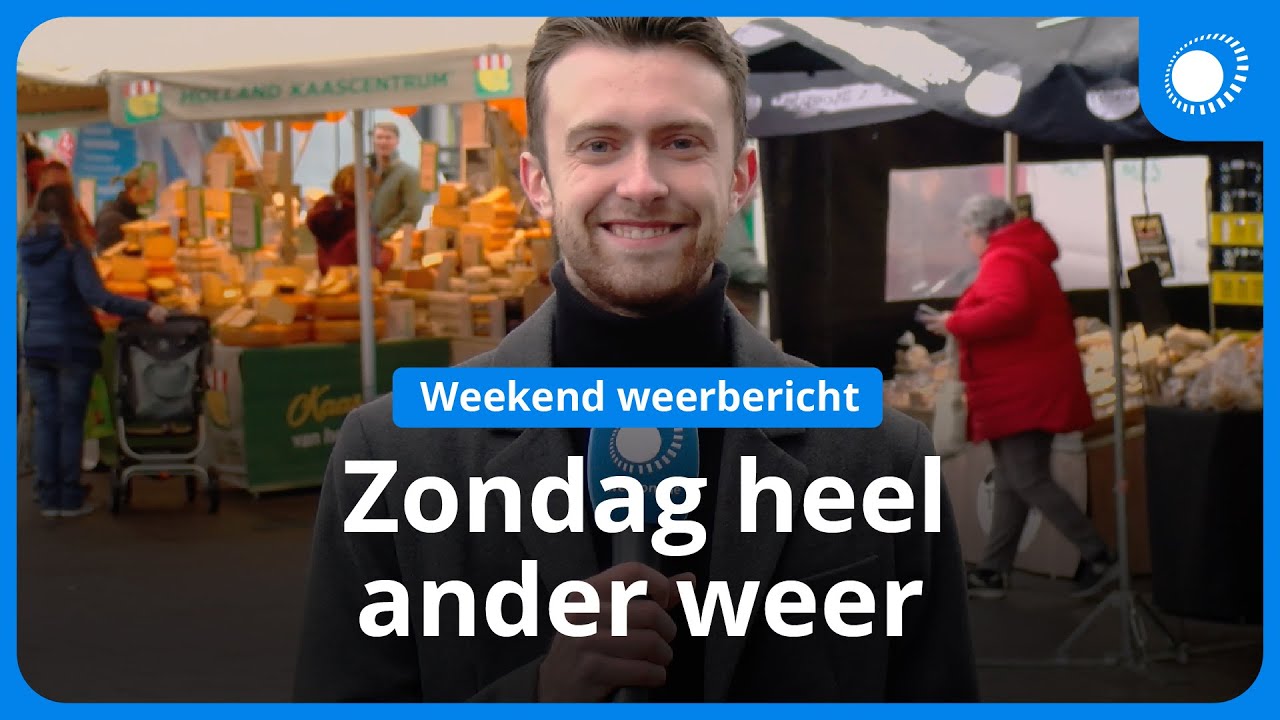 Weekend weerbericht: wanneer gaat de zon schijnen? - YouTube