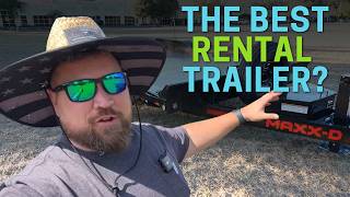 The BEST Rental Trailer? MAXX-D H6X Buggy Hauler Review | Trailer Hustle