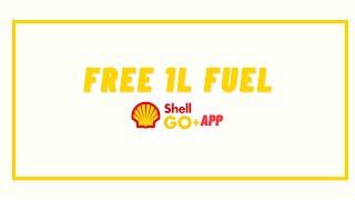 #ShellGo+App Free 1L Fuel from July 12, 2021 - August 31, 2021