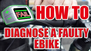 How to diagnose a faulty ebike