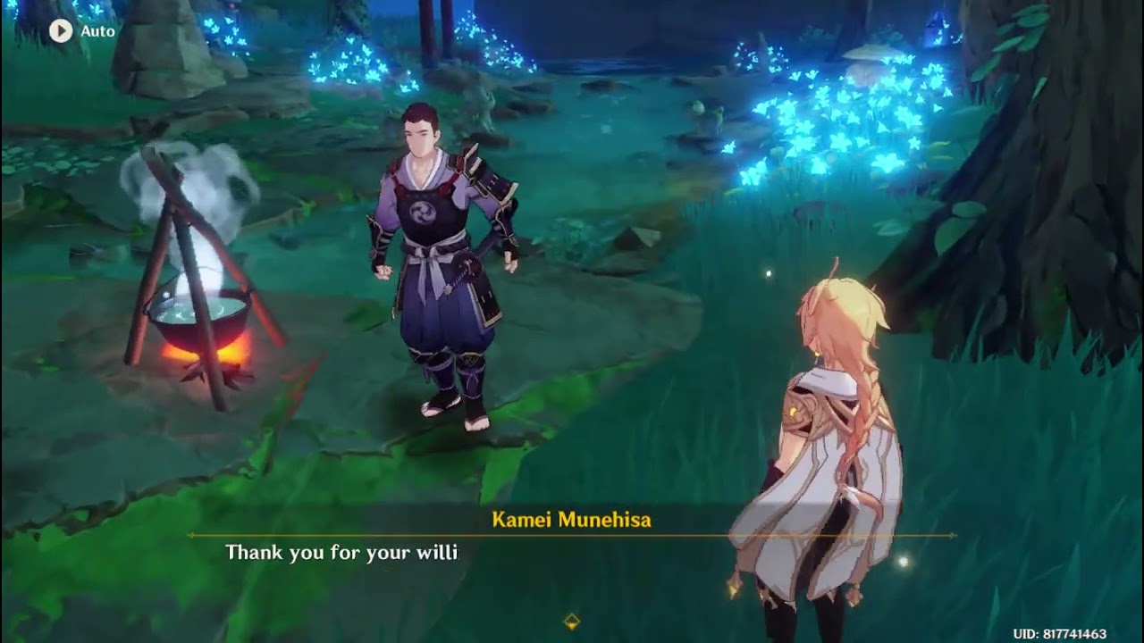 Genshin Impact - Achievement - Meal For Two: Help Both Xudong And Kamei Munehisa Make Dish - Guides