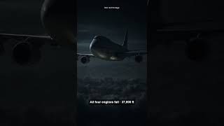 British Airways 9: All Four Engines Died in a Cloud They Never Saw Coming #Shorts