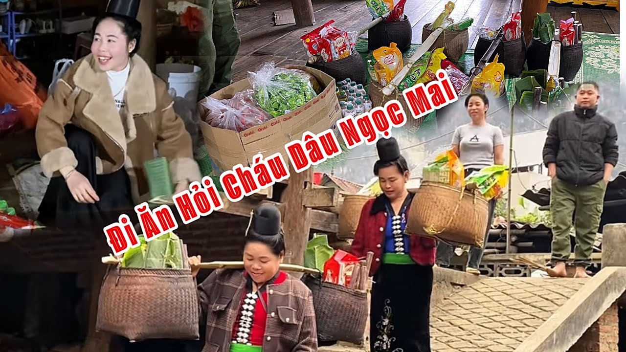 Нгок Май готовится посетить церемонию помолвки своей племянницы мужа.