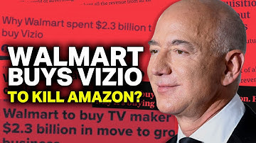 Walmart Purchased Vizio to Beat Amazon | Explained | Data and privacy
