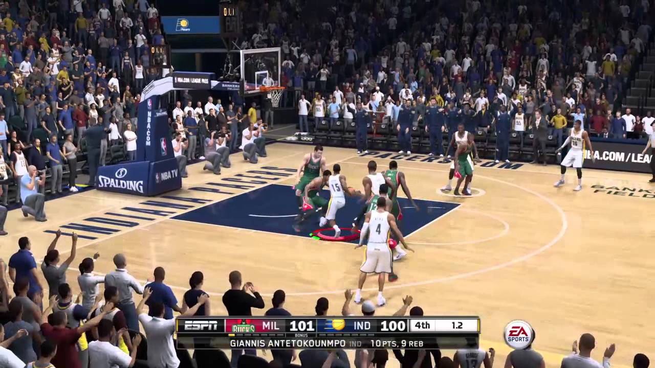 NBA LIVE 15 buzzer beater