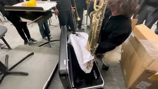 Bari Sax Unboxing