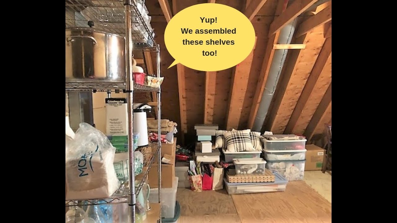 Reclaiming A Walk Up Attic!