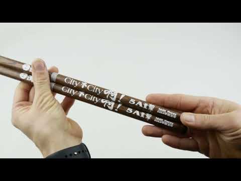 Преміальні барабанні палички HUN Heavy City, видео 1