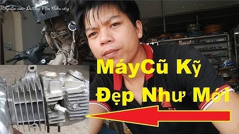 Làm Sạch Vách Máy Bằng Súng Bắn Cát Tự Chế | Học điện xe máy căn bản