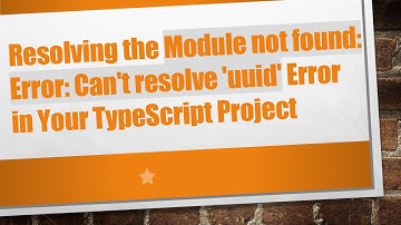 Resolving the Module not found: Error: Can