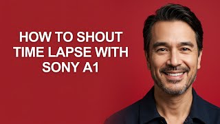 How to Shout Time Lapse with Sony A1 - KevinHowTo