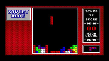 Soviet Bloc (playable demo) for the TRS-80 CoCo