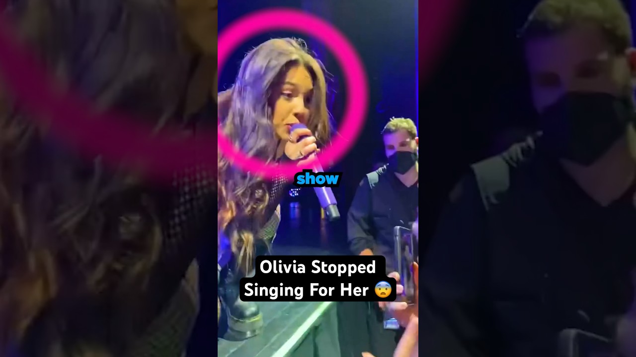 Olivia Rodrigo Was FORCED To Stop..