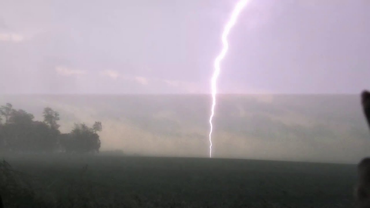 Face-melting close lightning & severe wind (+ bloopers) (northwest IN, 6/18/25)
