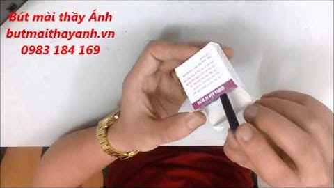 Ống mực tiện ích Bút mài thầy Ánh