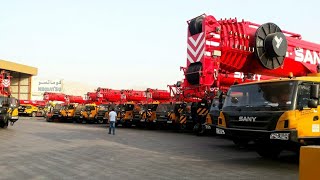 Sany Mobile Cranes | Mobile Truck Crane Showroom In Muscat Oman