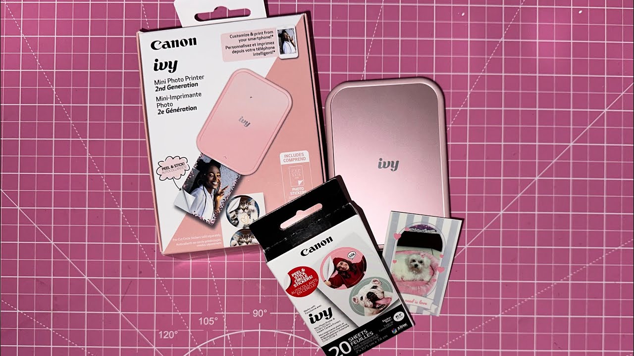 Canon's IVY mini photo printer is designed for the smartphone generation