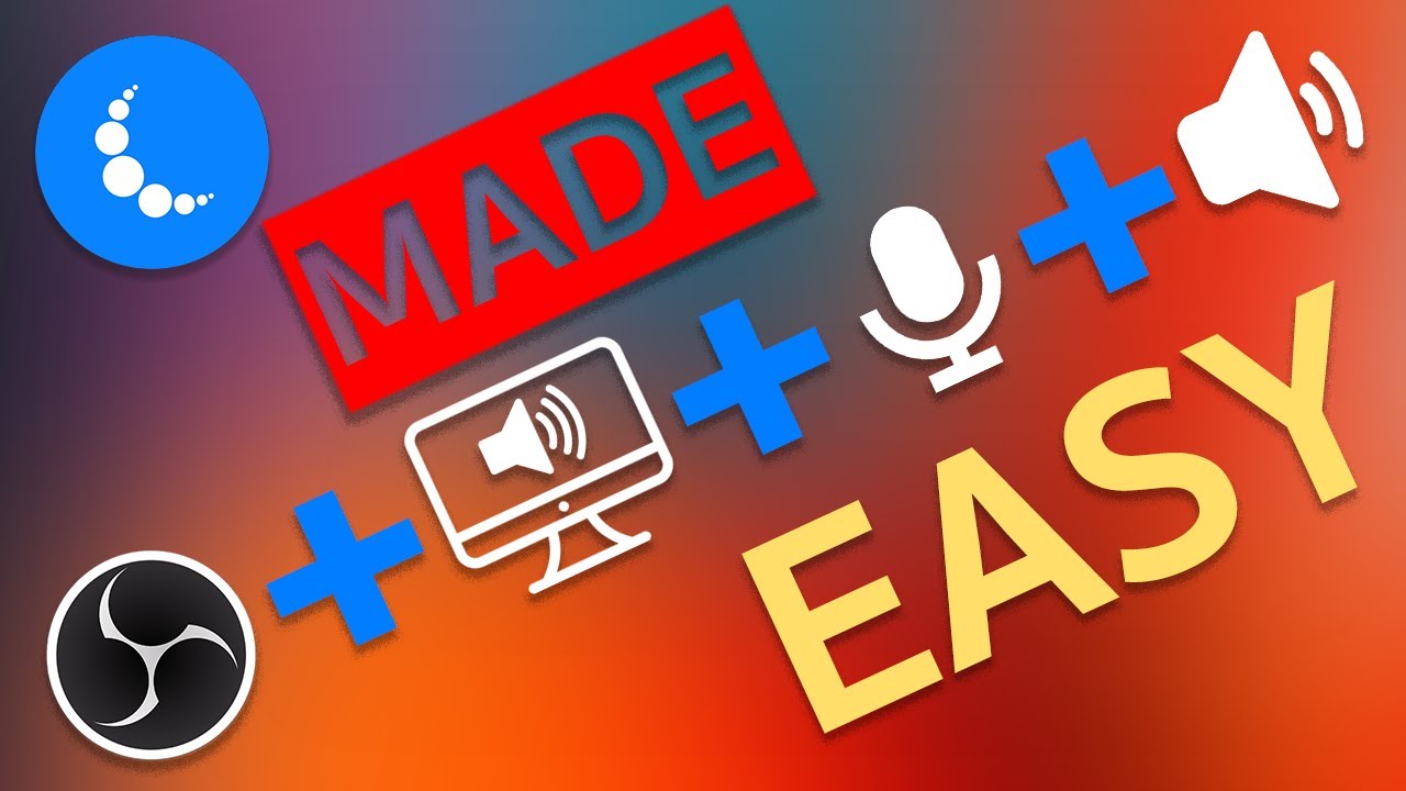Record Screen (and Games) with Audio and Mic MAC & WIN - EASY [GUIDE