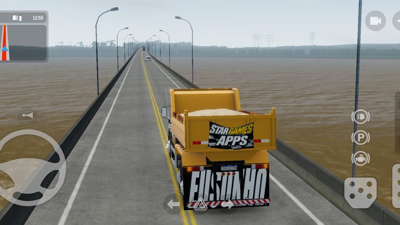 Fizemos intrega de areia de D60 no global truck 