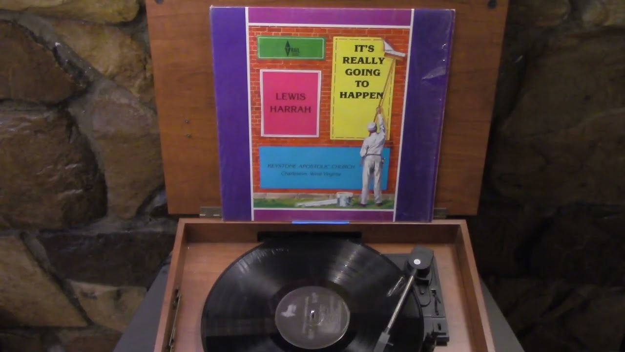 Льюис Харра - Это действительно произойдет, пластинка LP, 33 об/мин, Trail Gospel