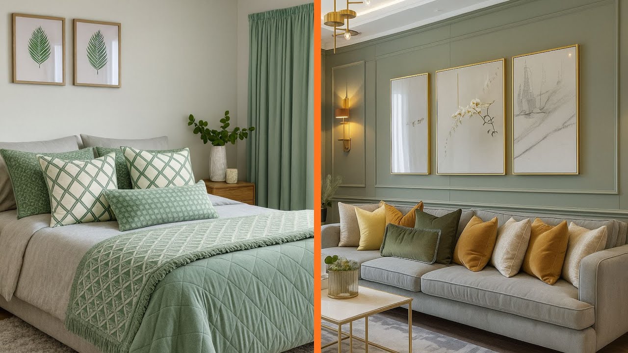 Sage Green Interior: Warna favorit 2025 yang Bikin Ruangan Kecil Terasa Mewah