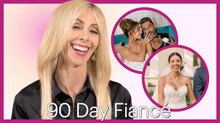 90 DAY FIANCÉ's Marissa Rubinetti judges her costar's wedding dresses as SAY YES TO THE DRESS expert