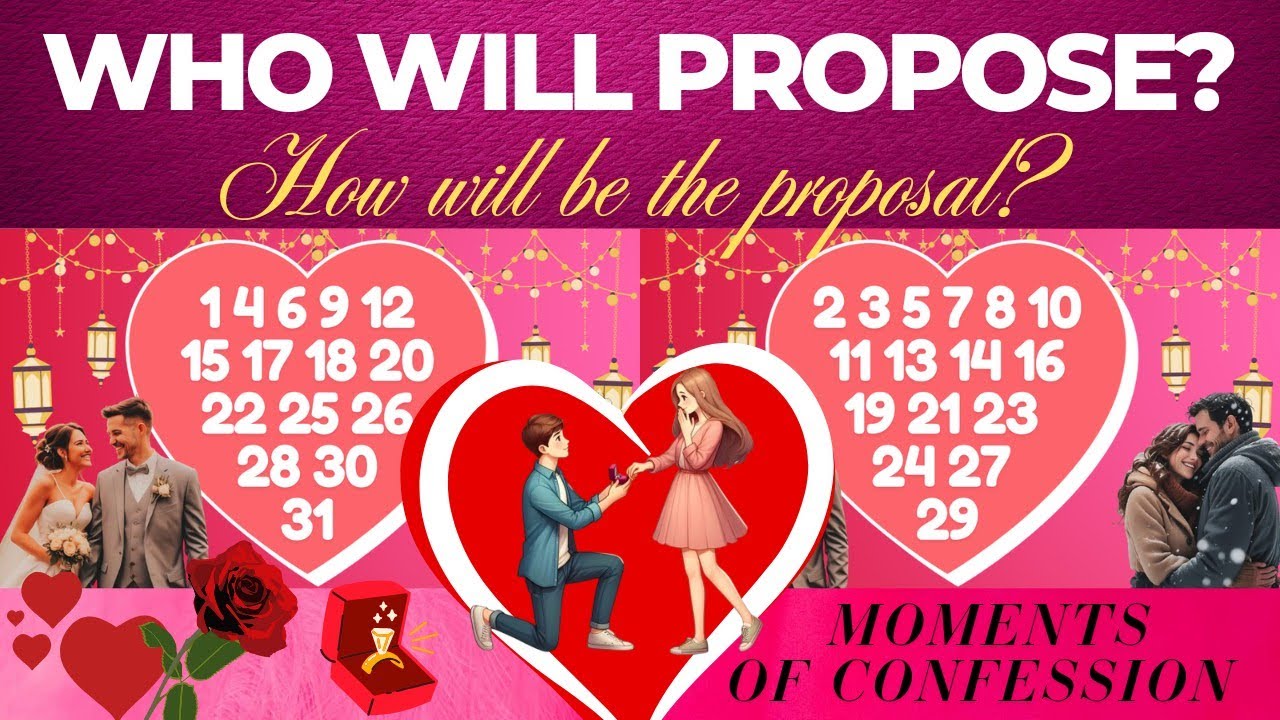 💝Who will propose first💫 Ambience & Moments🦄 #lovereading #tarotlovereading #marriagetarot #tarot