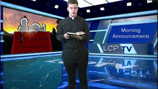 Announcements - Monday - 8-24-26