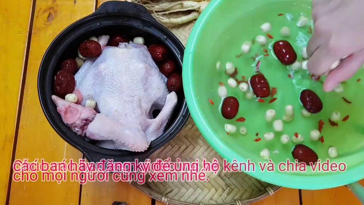 Cách chế biến sâm dây tươi