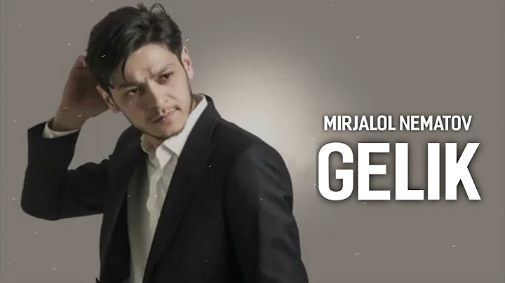 Mirjalol Nematov - Qora Gelik (Audio)