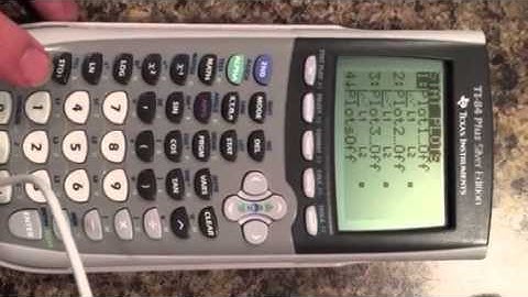 Changing the Graph Type in the TI-84