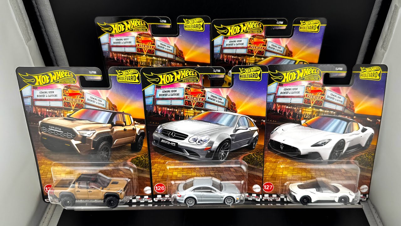 Lamley Unboxing: Hot Wheels Boulevard Mix 3 with THREE New