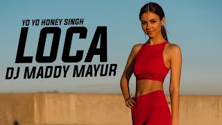 Loca (Remix) Dj Maddy Mayur | Yo Yo Honey Singh | Simarn Kaur  | Vdj Khush Visuals Thumb