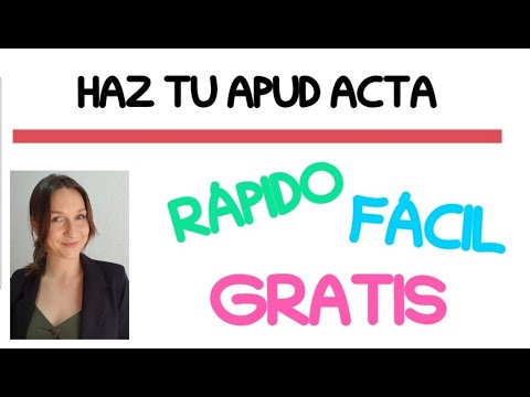 Cómo hacer un poder al procurador/abogado (APUD ACTA) PASO A PASO, FÁCIL, Rápido y GRATIS!!????