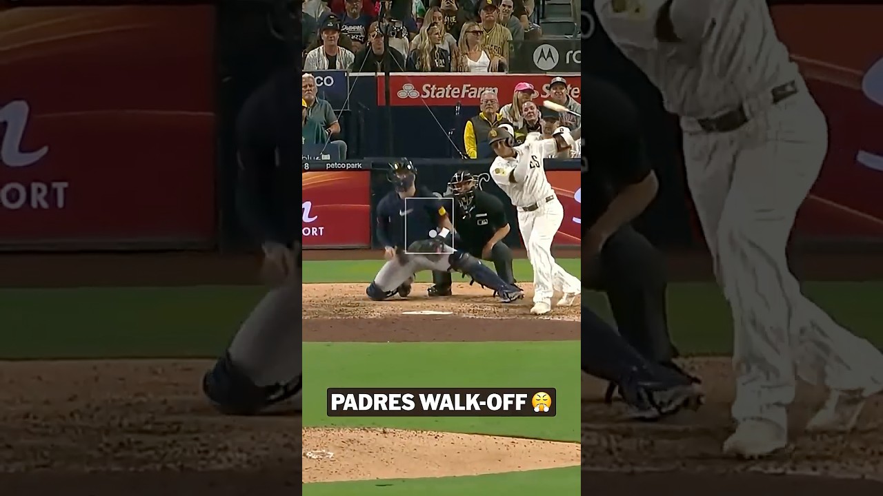 MANNY MACHADO WALKS IT OFF! 🔥