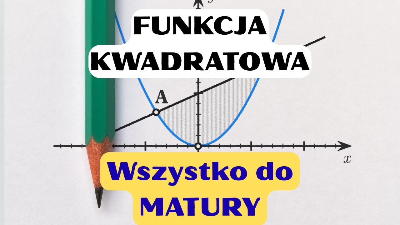 Matura 2026: Funkcja kwadratowa – te wzory MUSISZ znać! 